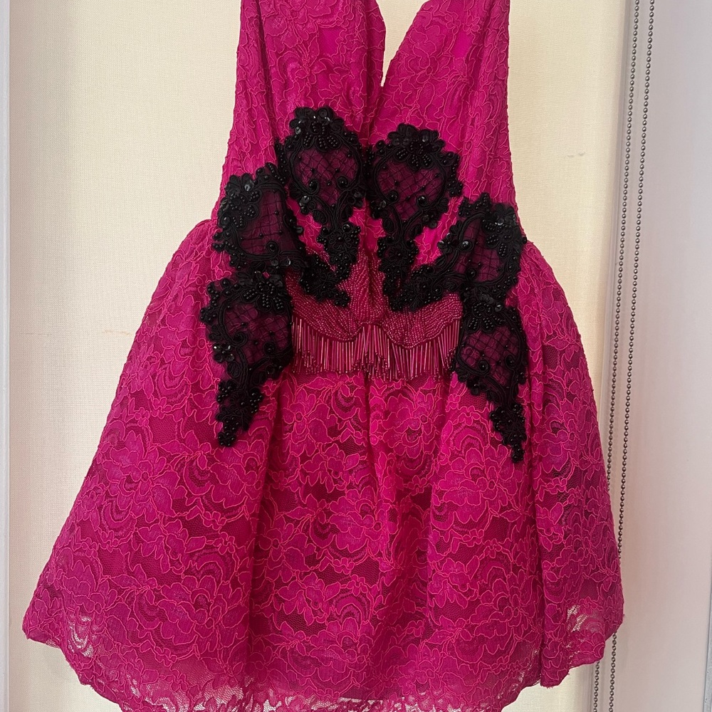 Loyd/Ford Pink Lace Dress